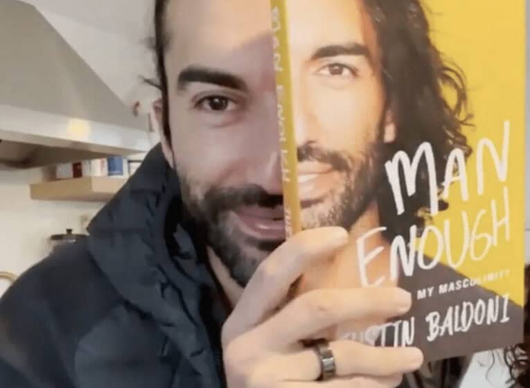 Justin Baldoni (pictured) man enough.